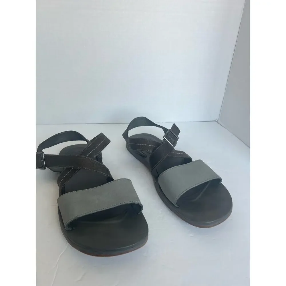 UGG AUSTRALIA MEN’S TUSTIN‎ GRAY SANDALS 1004075 SANDALS SZ 13